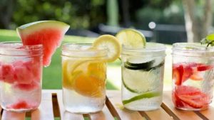 aguas saborizadas calor