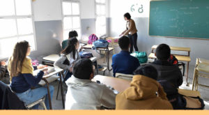 estudiantes alumnos escuela