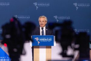 alberto fernandez cumbre de las americas