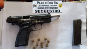 arma allanamineto