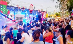 carro navideño