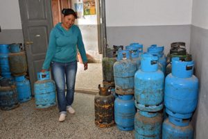 garrafa gas