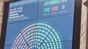 impuesto a las ganacias diputa
