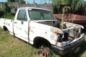 chatarra camioneta
