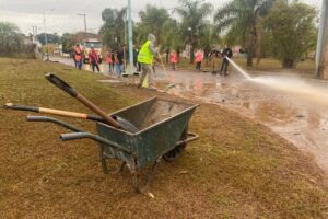 trabajadores limpieza