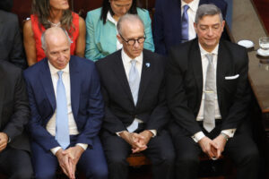 Ricardo Lorenzetti, Carlos Rosenkrantz y Horacio Rosatti