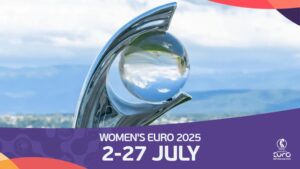 Afiche de la Eurocopa que se disputa en Suiza en todo el mes de julio y que contará con más de 600 mil espectadores en ocho estadios principales del país