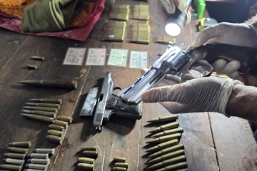 armas y municiones..