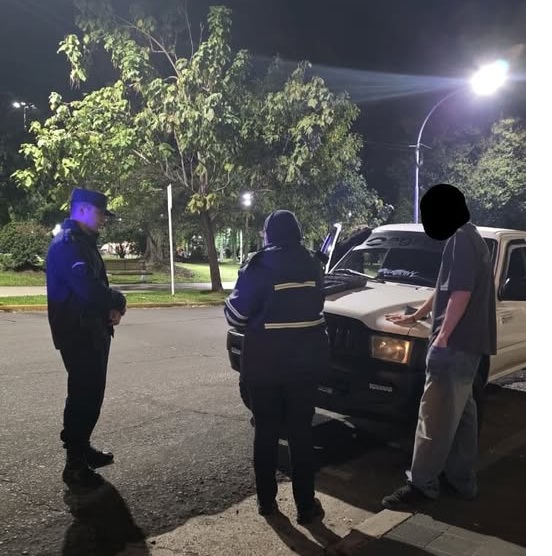 ALCOHOL AL VOLANTE ENTRE RIOS Y SAAVEDRA..