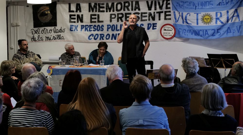 Conversatorio público Argentina hoy en una América Latina amenazada realizado el 24 de marzo en Berna- Foto Italo Cherubini