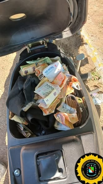 PLATA SECUESTRADA...